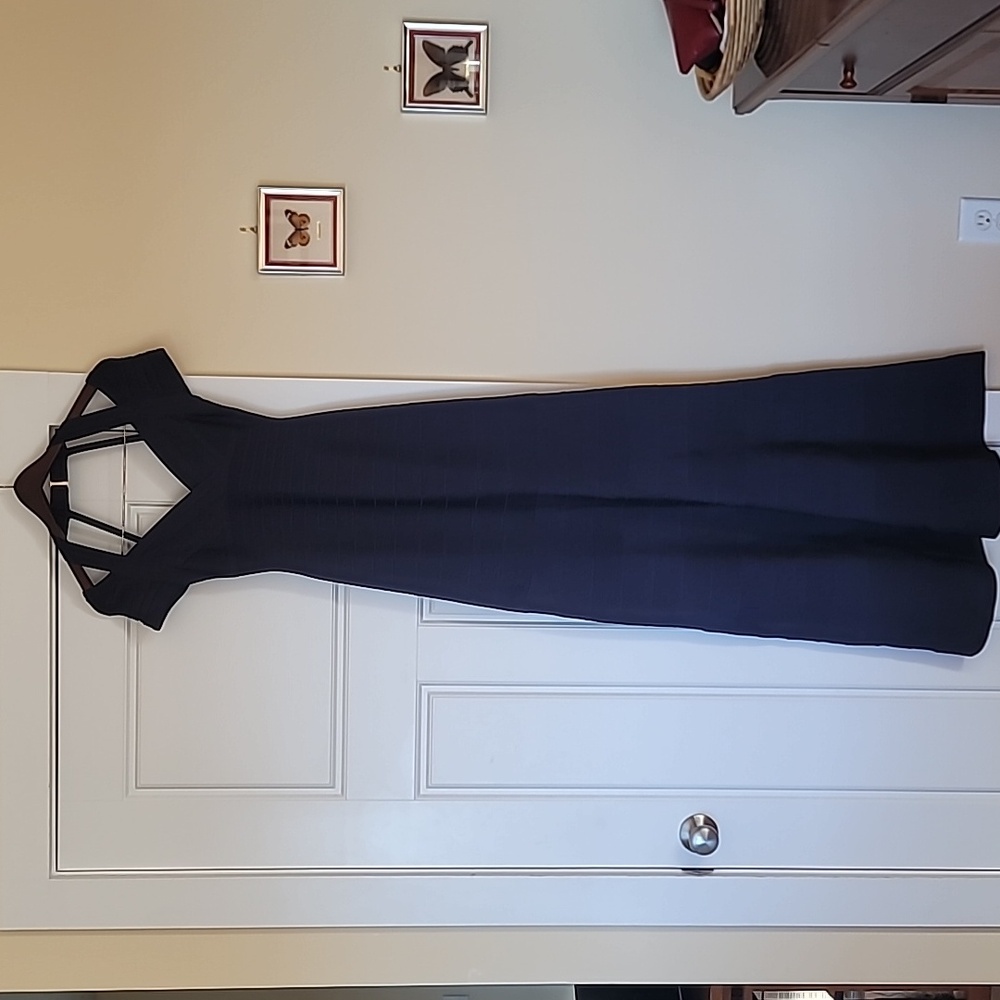 Herve Leger Full Length Bandage Gown XS